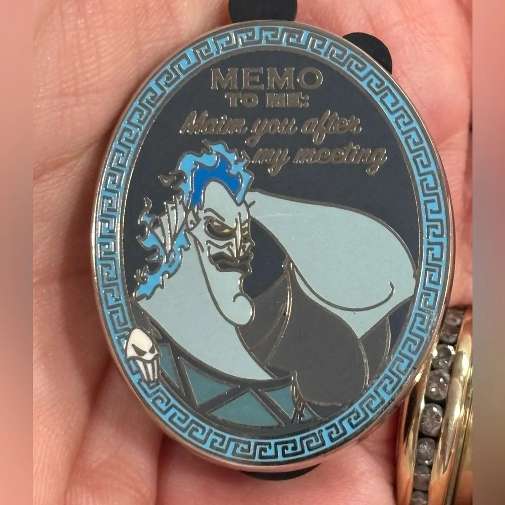 Disney Store 2019 Hercules Hades Memo To Me Maim You After My Meeting Pin